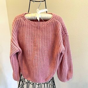 Girls 4-6 yr old primrose sweater